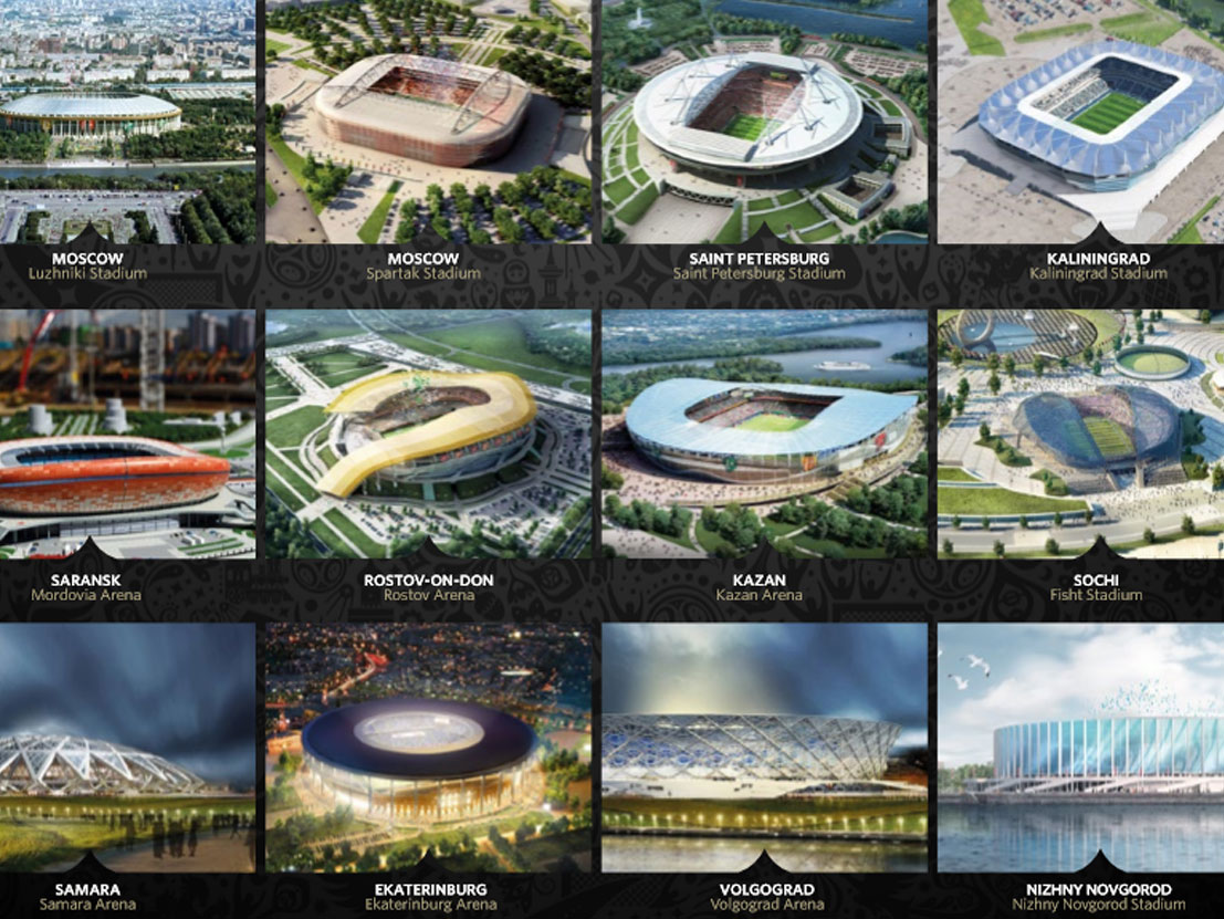 Photo for fifa world cup 2018 russia stadiums